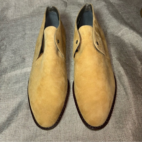 Vintage Bandolino Suede Chukka Ankle Boots made in Italy Size 8.5M - Picture 1 of 10